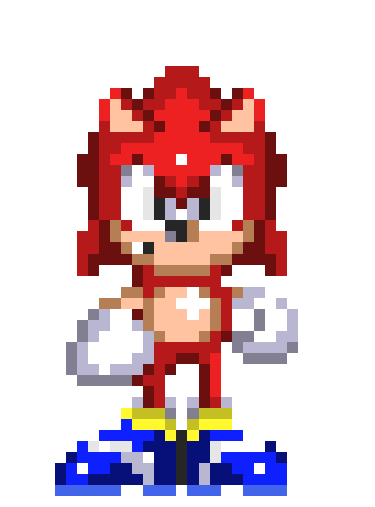Sonic 3 Version Of Zero The Hedgehog (My Sonic OC)