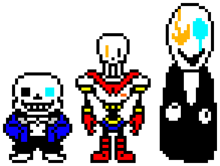 [9664c4] Gaster Sans and Papyrus