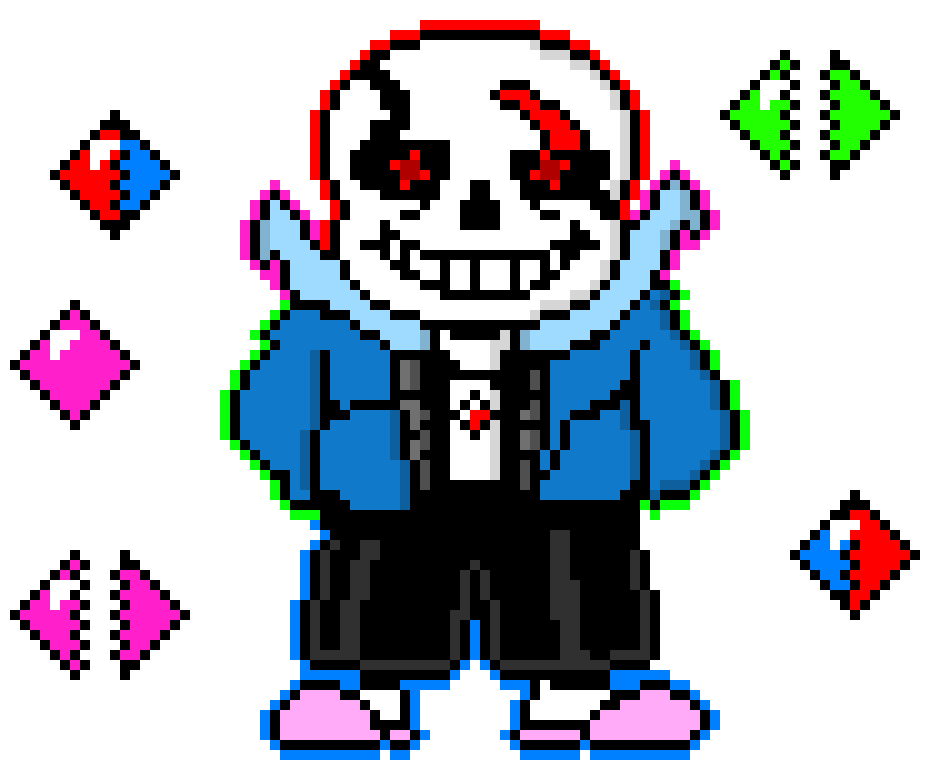 [9664c4] Gem!Tale Sans (Phase 2)