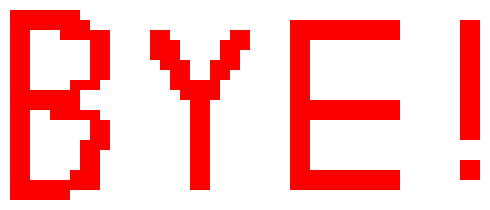 [fd2fe6] bye!