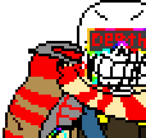 Heya nightmare - Fresh!Ink sans