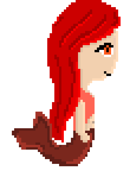 [9664c4] Mermaid - Red