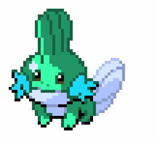 [310bc3] what shiny Mudkip should have looked like