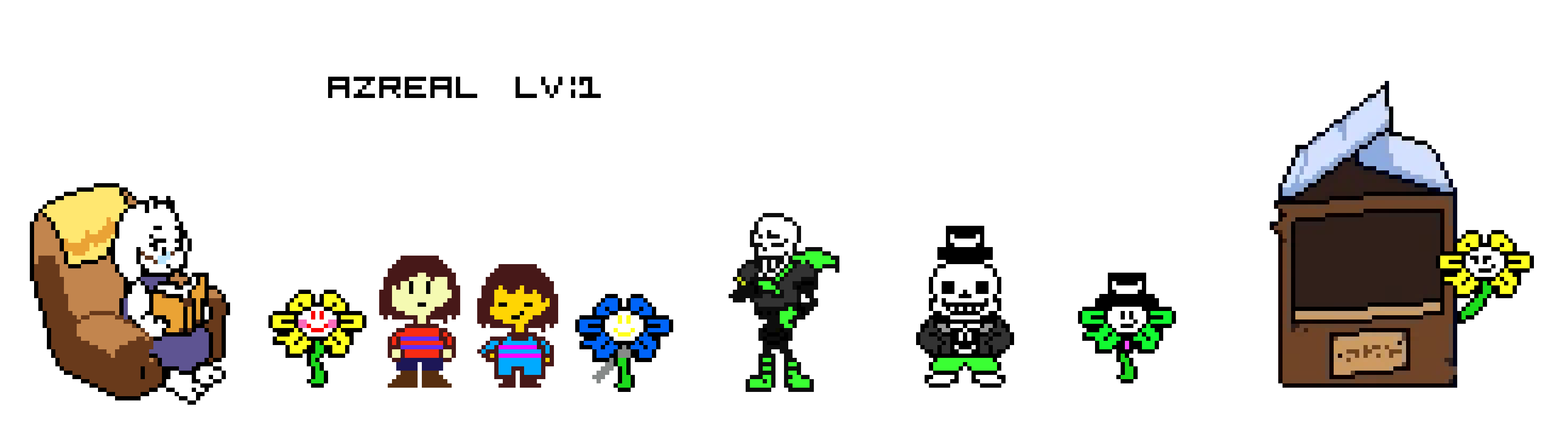 [d728ea] Hellspawntale Rebooted:Snowdin Pause Menu