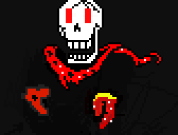  Hyper Phantom Papyrus sprite