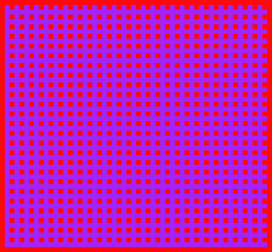 [9664c4] My chekerboard pattern