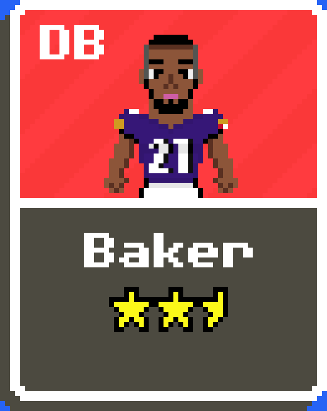 [e75a9c] Keith Baker Ravens Card