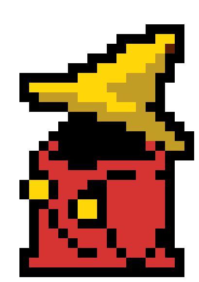 [0f4f9d] Final Fantasy: Black Mage Blinking