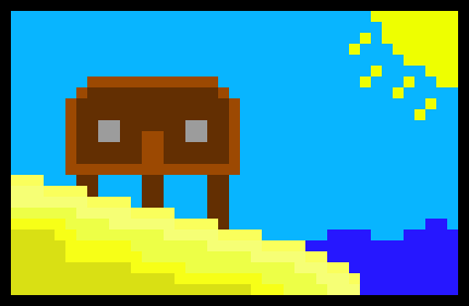 [a56d41] Cool Beach (for programming lesson thing)