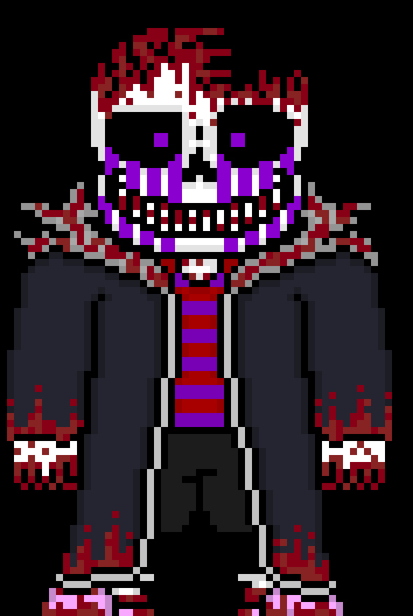 [e8cb42] *looks around* heh atleast this underground isnt filled with screams and bloodshed *remembers the HorrorTale days* heh *sigh*
