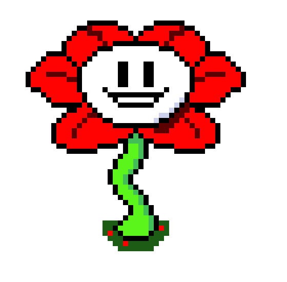[8bcc27] RED!Flowey Sprite