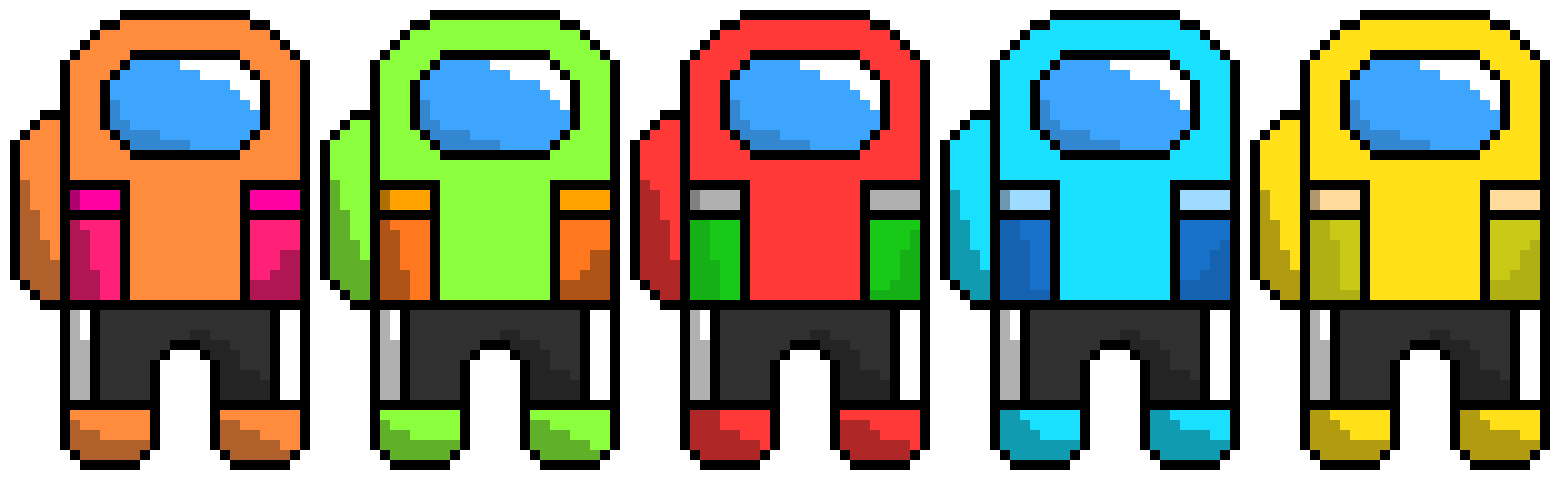 [d6b045] Hey Among us man you can use these sprites (Credit me)