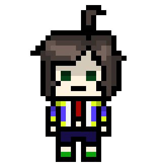 [3a1368] danganronpa fancharacter pixel sprite 