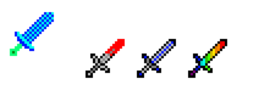 [9664c4] Minecraft Swords