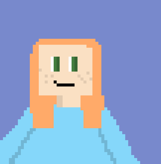 [697caa] Pixel self-portrait