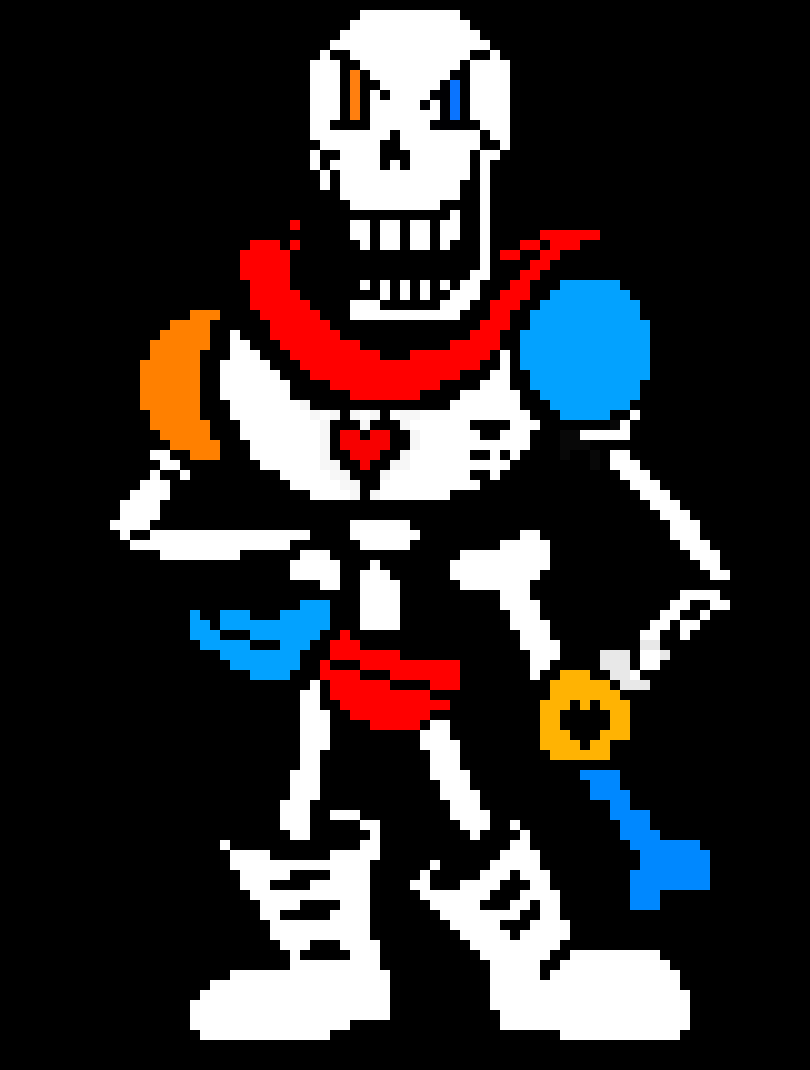[9664c4] Undertale Genocide Papyrus sprite