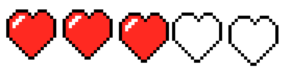 [9664c4] Heart 3/5