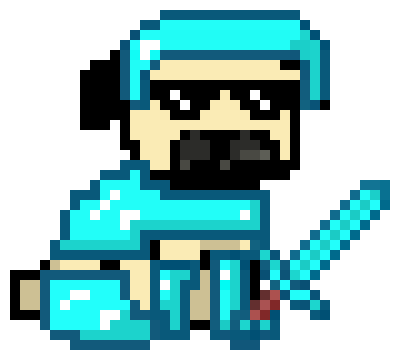 [ae02b2] Pug Diamond Armour