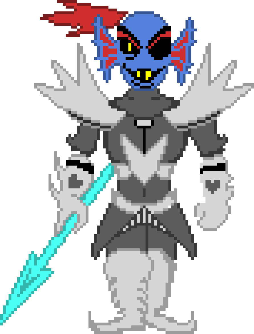  Undyne The Undying Colored sprite