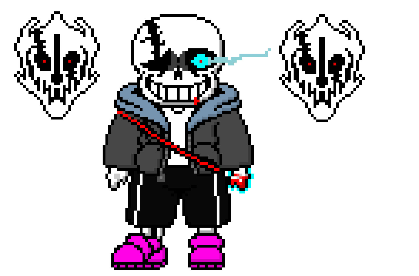 [6656a1] Sans (Undertale) custom au