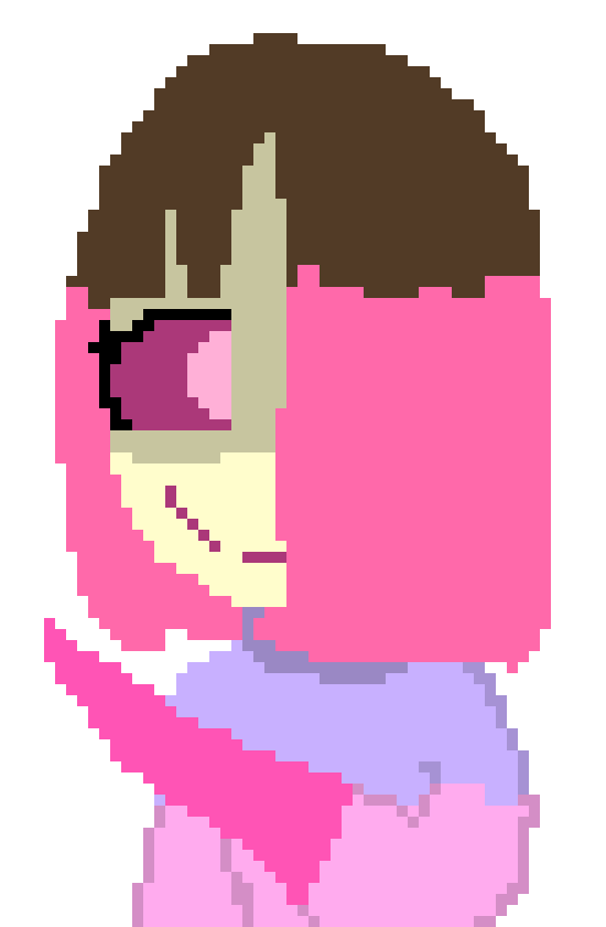 changes green sans eye to pink making him see xavier looking like me*