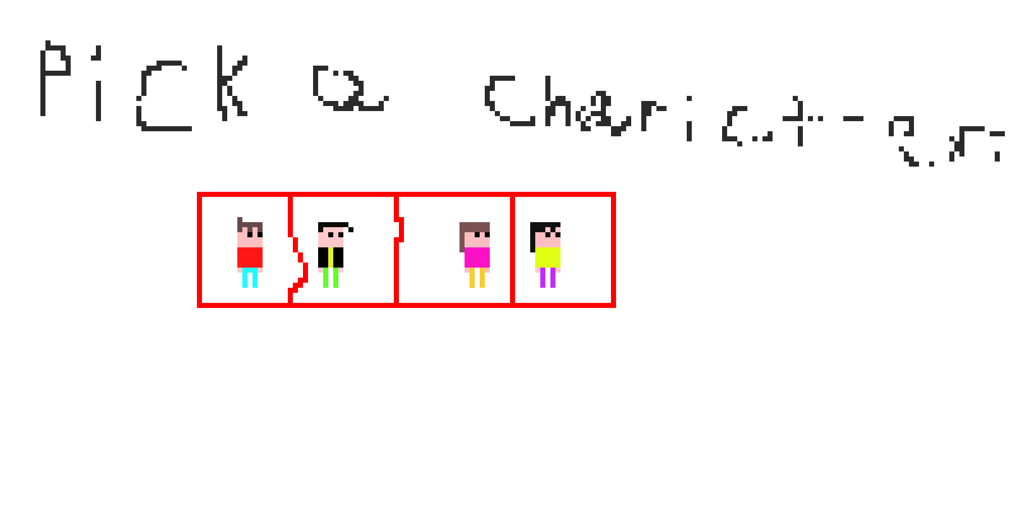 [9664c4] CHARACTER PICK