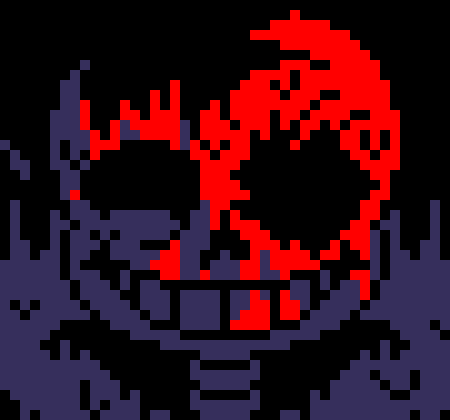 [7ce906] *(He'd gaze on whitty (71ea3) looking at... stuff.) -HorrorTale Sans