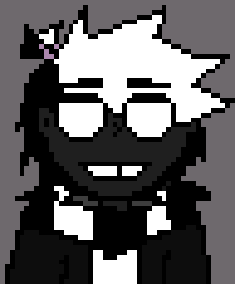 [64f43a] *teleports in front of dustin* good evening.