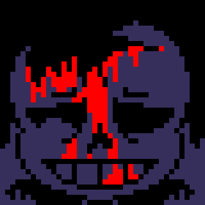 [7ce906] *(Demented just walks off, looking for food.) -HorrorTale Sans