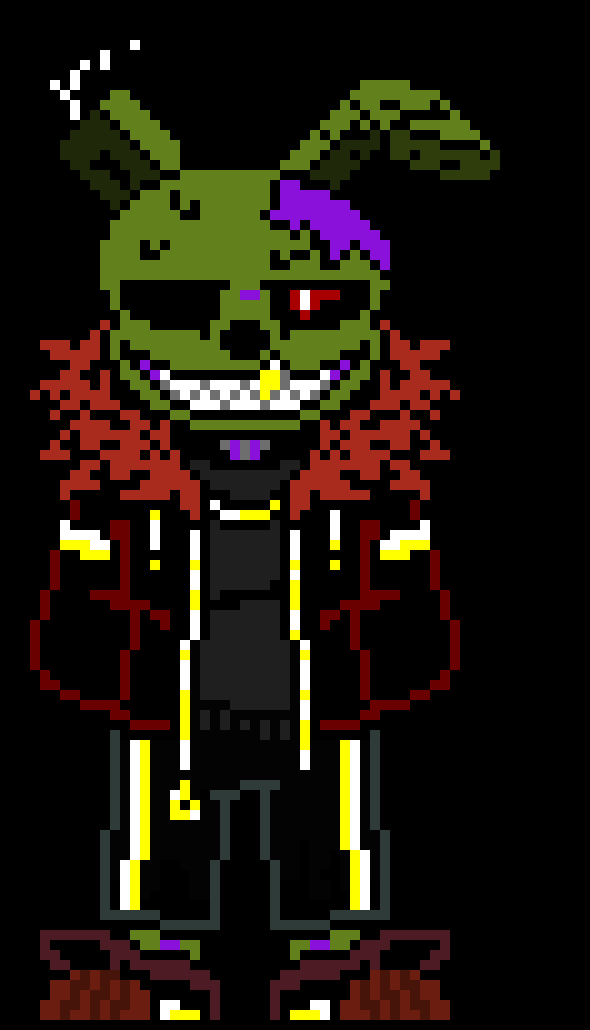 [116ae0] DSS!Fnaf!Fell SpringTrap Sans V3