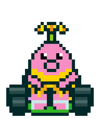 [28b01b] pink pianta
