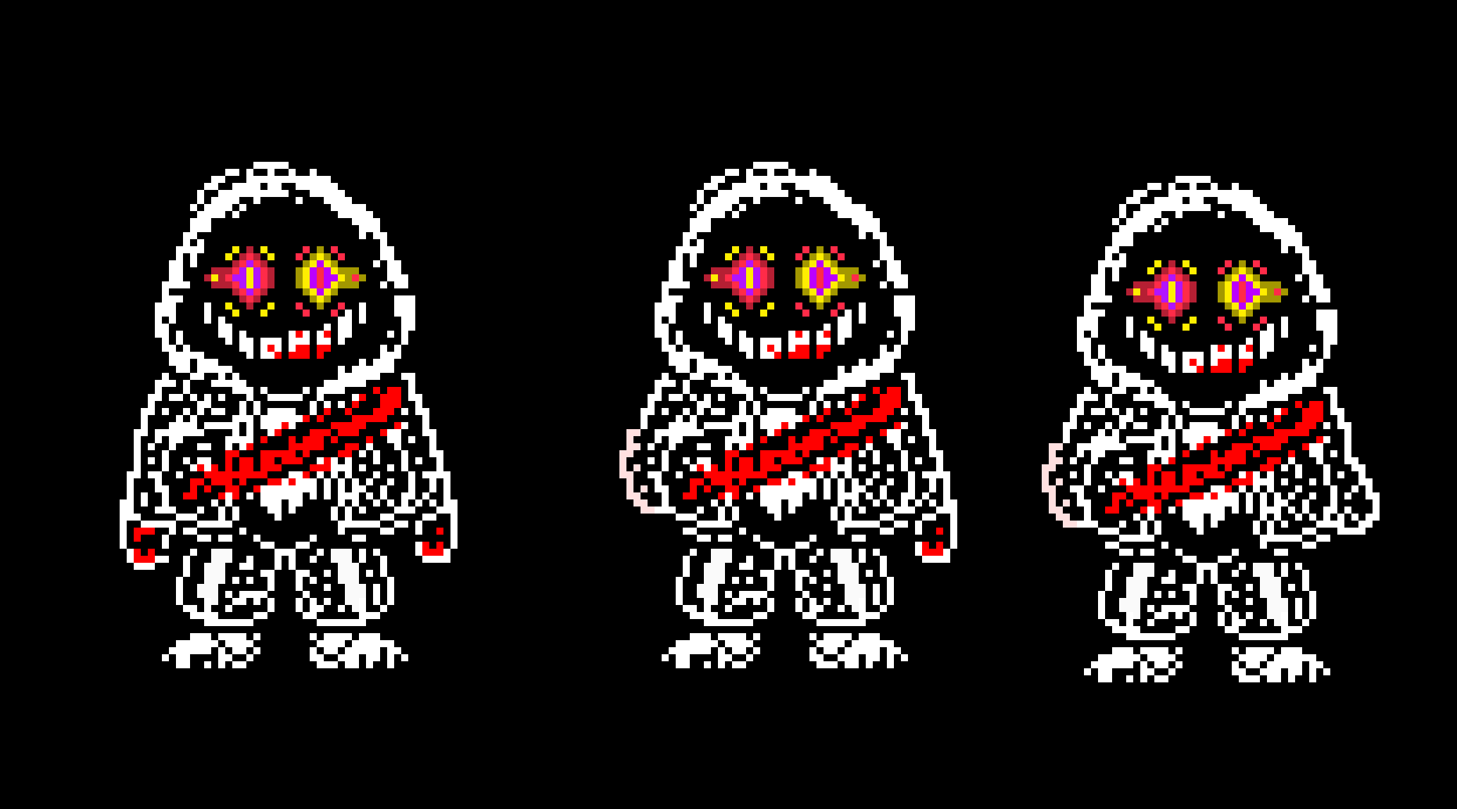 [acacfe] Dust!Dust! Sans (Hyper) Hands in and Hands out