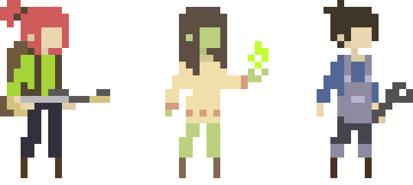 Game characters