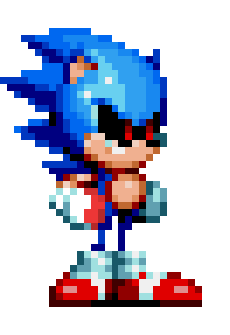 Sonic Mania T.Exetior sprite - Kenzo Vargas