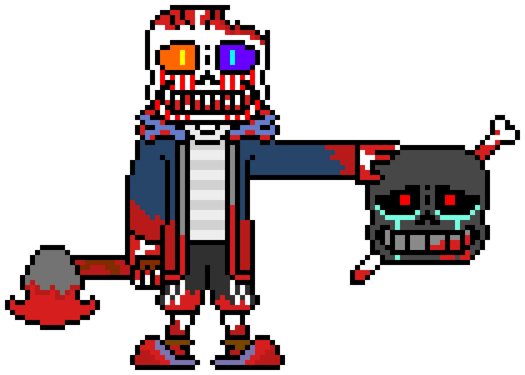 [d6b045] Mixed!Terror Sans