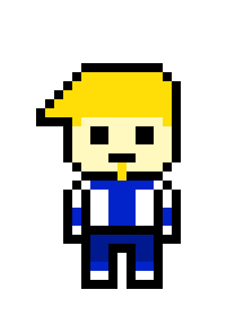 [1e32cb] Vert Wheeler Danganronpa Sprite