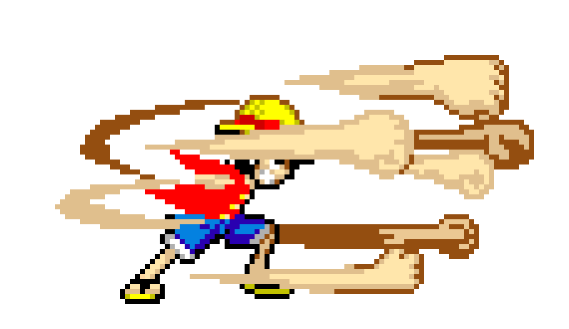 luffy gatling