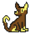[9664c4] Dog Adopt Brown&Cream