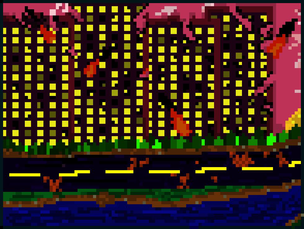 [fd1469] DVG 480 x 360 Canvas  city 12