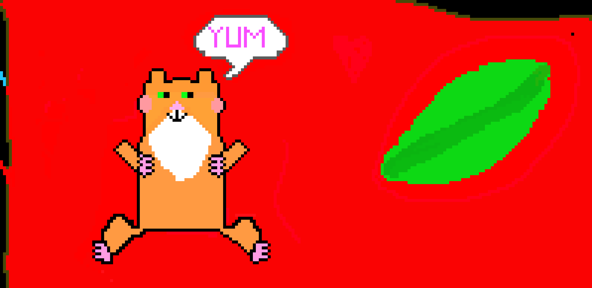 [9664c4] The Hamster and the Piece of Letuce by Esme.R.