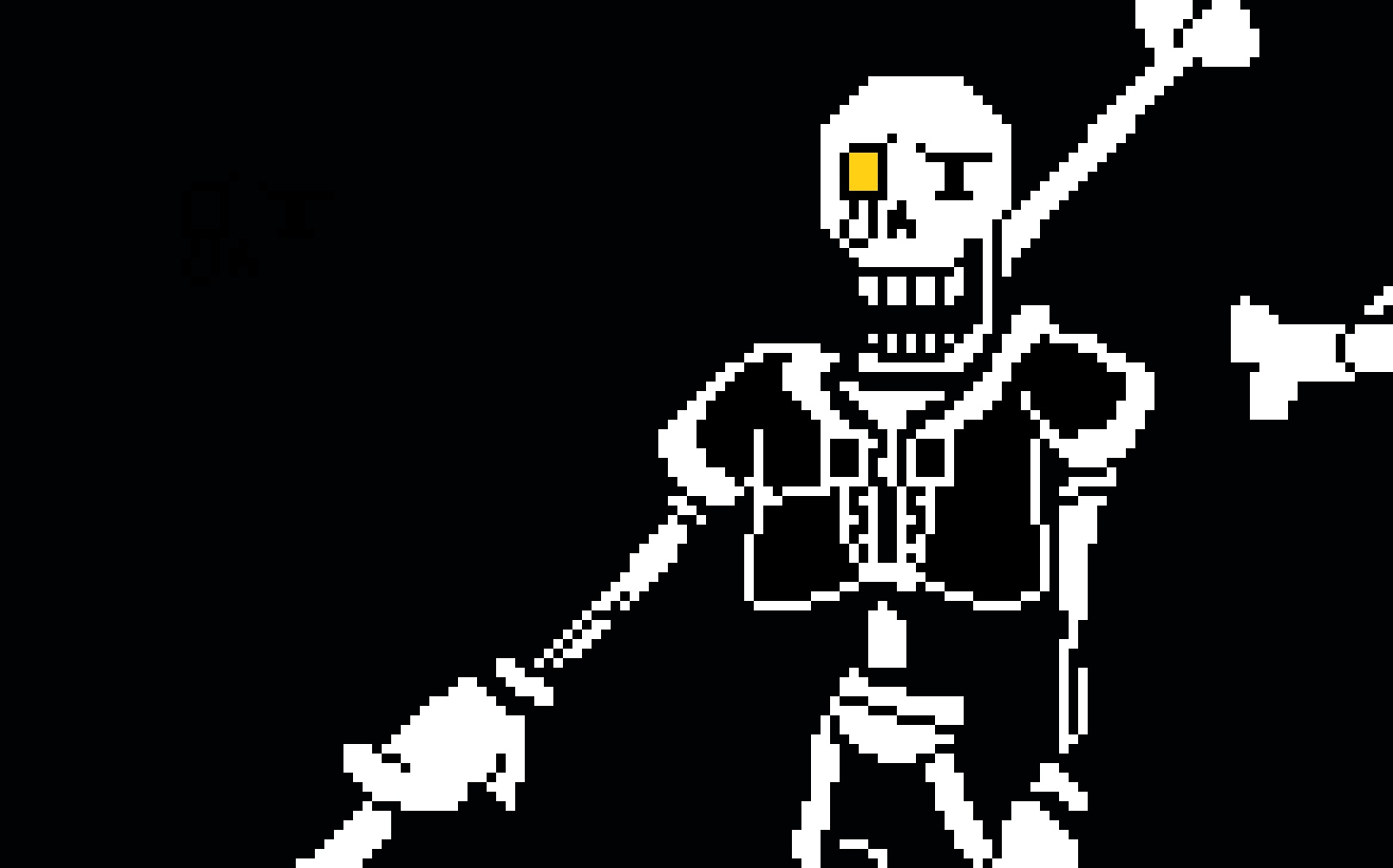 [1675c0] Disbelief Papyrus Phase 1 Sprite sheet