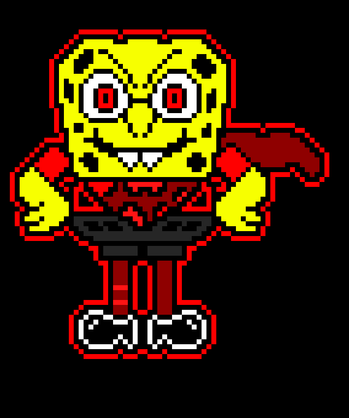 [9664c4] Spongebob Overworld Sprite (Spongetale)