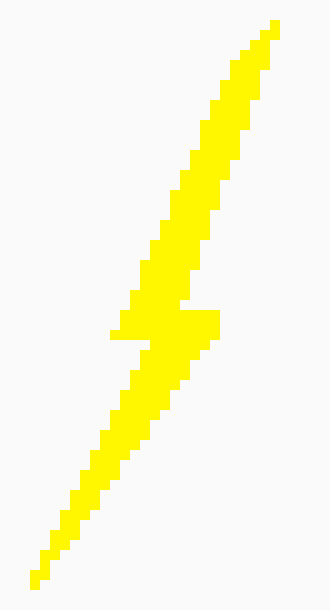 [9664c4] A lightning bolt