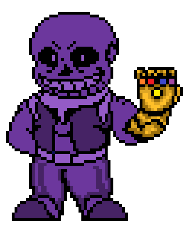 THANOS SANS! THANOS SANS! THANOS SANS! [King Squid Port]