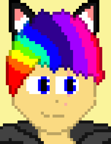 [401102] *drops timmy and runs to kawii cat and hugs her*-toddler rainbow