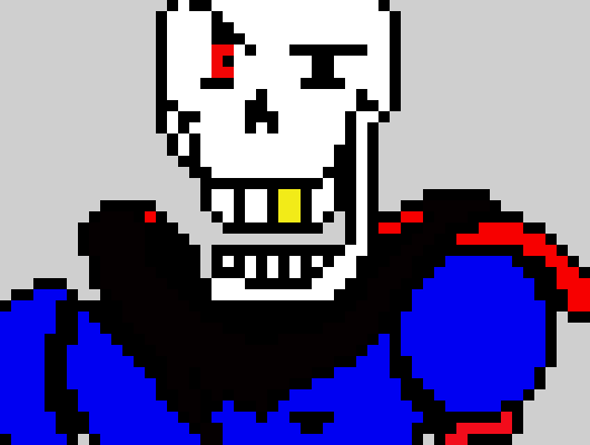[9664c4] Undertale Papyrus sprite