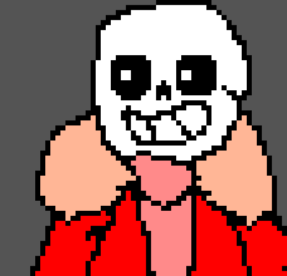 sends 3 bones * i send bunch of blasters at you, and it even hitted you, and somehow your not dying, thats godmodding