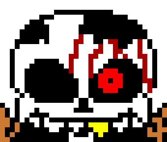 [7ce906] I made this a while ago -HorrorTale Sans