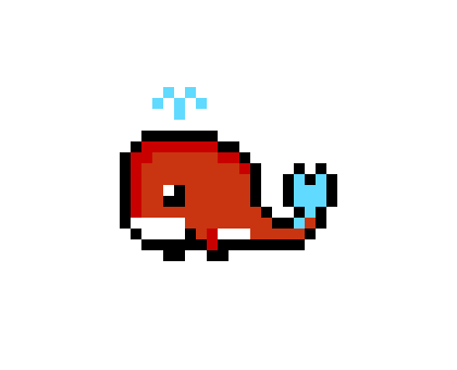 [e3be5b] Pixel Whale