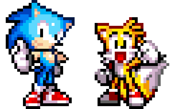 [9664c4] Sonic & Tails Friendship Heart Havoc - Sonic & Tails